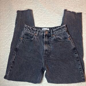 Zara Charcoal Denim jeans